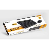 A4 TECH 4100 KABLOSUZ MULTİMEDYA Q KLAVYE+MOUSE SET