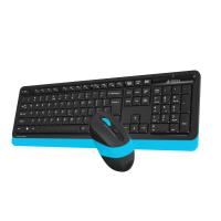 A4 TECH FG1010 KABLOSUZ STANDART MAVİ Q KLAVYE+MOUSE