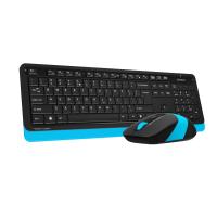 A4 TECH FG1010 KABLOSUZ STANDART MAVİ Q KLAVYE+MOUSE