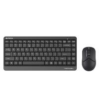 A4 TECH FG1112 KABLOSUZ STANDART GRİ MİNİ Q KLAVYE+MOUSE