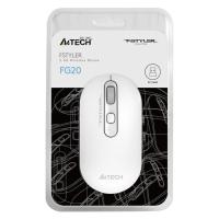 A4 TECH FG20 KABLOSUZ 2000DPI BEYAZ MOUSE