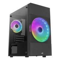 AEROCOOL ATOMIC LITE 500W ARGB FAN PENCERELİ USB3.0 MINI TOWER KASA AE-ATMC-LT-500