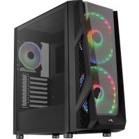 AEROCOOL NİGHTHAWK DUO 600W 80+ 2x20CM+1x12CM ARGB FAN ATX GAMING KASA AE-NGHTHWKD-680