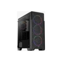 AEROCOOL ORE SATURN 500W 4x12CM FRGB FAN MIDI TOWER 2xUSB2.0/1xUSB3.0 SİYAH GAMING KASA AE-ORS-500