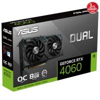 ASUS DUAL-RTX4060-O8G RTX4060 8GB GDDR6X 128Bit 3xDP/1xHDMI