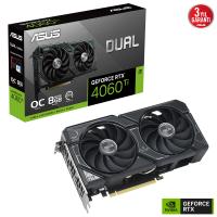 ASUS DUAL-RTX4060TI-O8G RTX4060TI 8GB GDDR6X 128Bit 3xDP/1xHDMI EKRAN KARTI