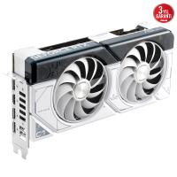 ASUS DUAL-RTX4070S-O12G-WHITE NVIDIA GEFORCE RTX 4070 SUPER 12GB GDDR6X 192bit 2550MHz OC HDMI 3xDP DLSS3 EKRAN KARTI