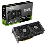 ASUS DUAL-RTX4070TIS-O16G RTX4070TI SUPER 16GB GDDR6X-256bit-2655MHz-1xHDMI-3xDP-DLSS3 EKRAN KARTI