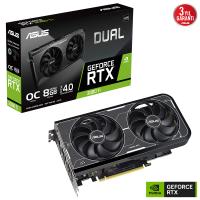 ASUS GEFORCE DUAL RTX3060TI O8GD6X 8GB GDDR6X 256bit 1695MHz OC 1xHDMI 3xDP RGB EKRAN KARTI