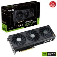 ASUS PROART-RTX4070S-O12G RTX4070 SUPER OC 12GB GDDR6X-192bit-2565MHz-OC-HDMI-3xDP-DLSS3 EKRAN KARTI