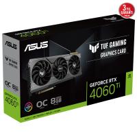 ASUS TUF-RTX4060TI-O8G GAMING RTX4060TI 8GB GDDR6X 128Bit 3xDP/1xHDMI EKRAN KARTI