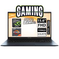 ASUS VIVOBOOK PRO M6500RE-HN037 RYZEN 7 6800H 16GB 512GB SSD 4GB RTX3050Ti 15.6" FHD 144HZ FREEDOS NOTEBOOK