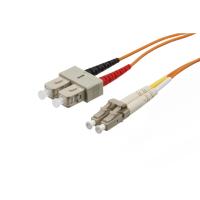 BLS PCSCLCOM2DX2 SC-LC DUPLEX MM OM2 50/125 PATCH CORD 2 MT