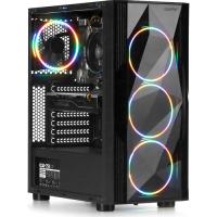 DARK DİAMOND PRO 500W 4x12CM ARGB FAN MIDI TOWER FULL AKRİLİK GAMING KASA