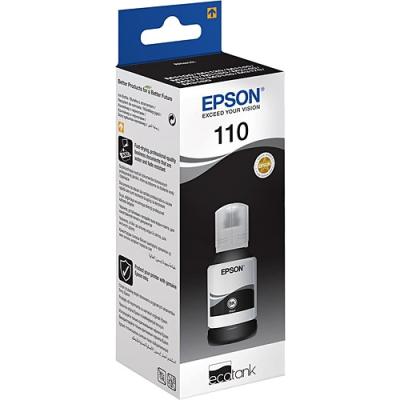 EPSON 110 C13T03P14A SİYAH MÜREKKEP