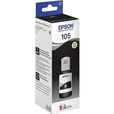 EPSON T00Q140 SİYAH EPSON MÜREKKEP 105