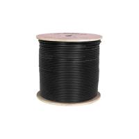 ERAT EDC-23C6UPE2BC-500MK 500MT UTP CAT6 OUTDOOR NETWORK KABLO SIYAH 23AWG ÇİFT KILIFLI