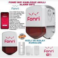 FONRİ 1G WIFI KABLOSUZ ALARM SET AKILLI EV VE GÜVENLİK PAKETİ