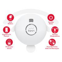 FONRİ 2G DYG06B WIFI KABLOSUZ DUMAN SENSÖRÜ