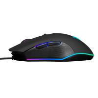 GAMDIAS AURA GS2 KABLOLU 3600 DPI SİYAH/RGB 6 BUTTONS GAMİNG MOUSE