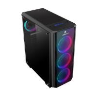 GAMEBOOSTER GB-G3030B 4x12CM FAN ATX PENCERELİ USB3.0 SİYAH KASA PSU YOK