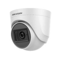 HIKVISION DS-2CE76D0T-ITPFS 2 MP 2.8 MM CMOS 1080P SMART IR 20MT TVI/AHD/CVI/CVBS PLASTIK KASA IR DOME SESLİ KAMERA