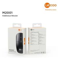 LECOO M2001 KABLOSUZ 1600 DPI SİYAH MOUSE