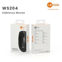 LECOO WS204 KABLOSUZ 1200 DPI SİYAH MOUSE