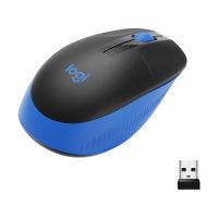 LOGITECH M191 KABLOSUZ 1000 DPI MAVİ MOUSE 910-005909