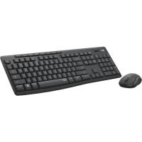 LOGITECH MK295 TÜRKÇE KABLOSUZ MULTİMEDYA SİYAH SESSİZ Q KLAVYE+MOUSE