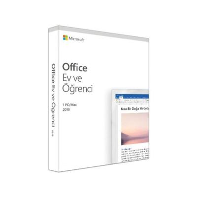 MICROSOFT OFFICE 2019 HOME&STUDENT KUTU TR 79G-05176