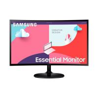 SAMSUNG LS24C362EAUXUF 24" 4MS 75HZ 1920x1080 VGA/HDMI FULL HD SİYAH IPS LED MONITOR CURVED