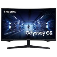 SAMSUNG ODYSSEY G5 C32G55TQBU 32" 1MS 2K 2560x1440 HDMI/DP PIVOT 144Hz CURVED LED GAMING MONITOR