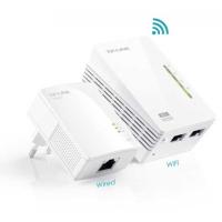 TP-LINK TL-WPA4220KIT 300MBPS 2PORT 2.4GHz INDOOR POWERLINE ADAPTOR