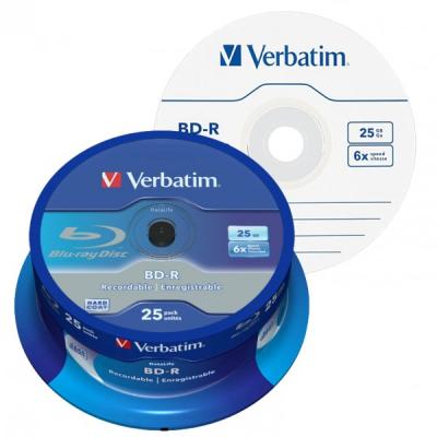 VERBATIM 25GB 6X BLURAY DISK (TEKLİ)